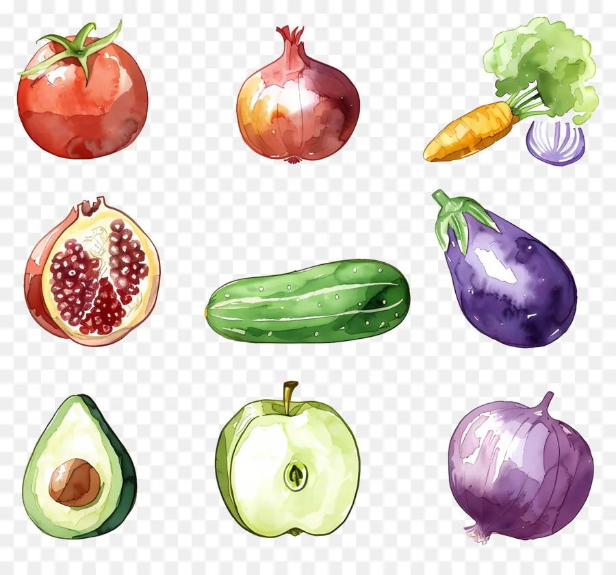 Legumes E Frutas，Frutas E Legumes PNG