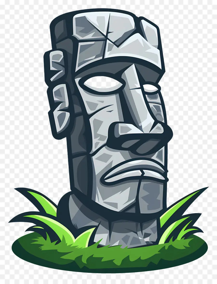 Moai，Estátua De Pedra PNG