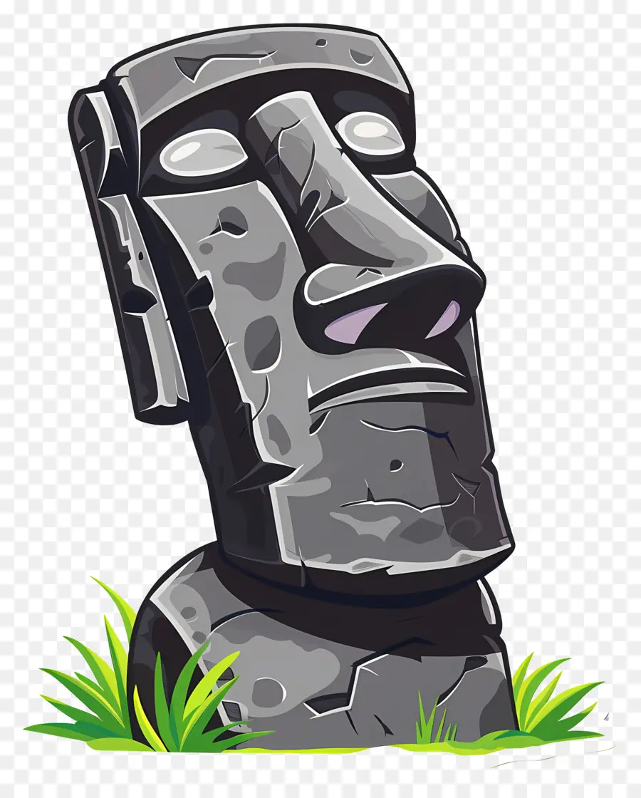 Moai，Estátua De Pedra PNG