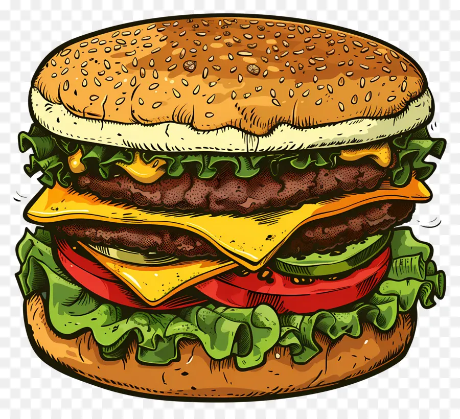 Hambúrguer De Carne，X Burger PNG