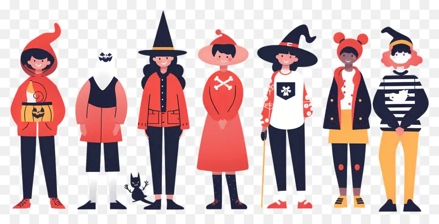 Crianças Do Dia Das Bruxas，Fantasias De Halloween PNG