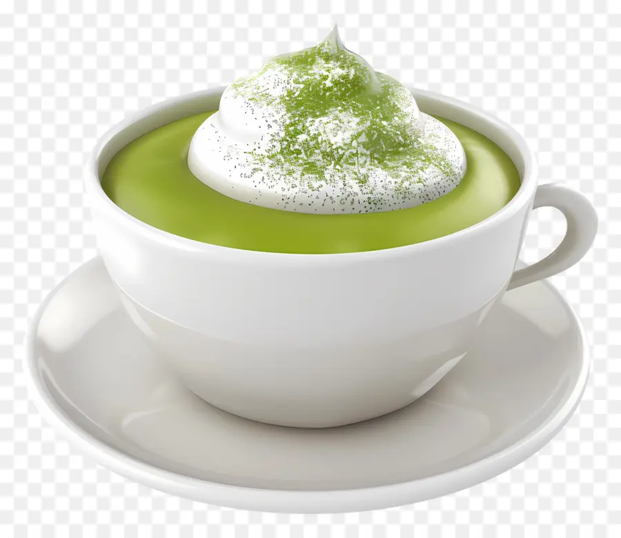 Chá Verde Matcha，Matcha Latte PNG