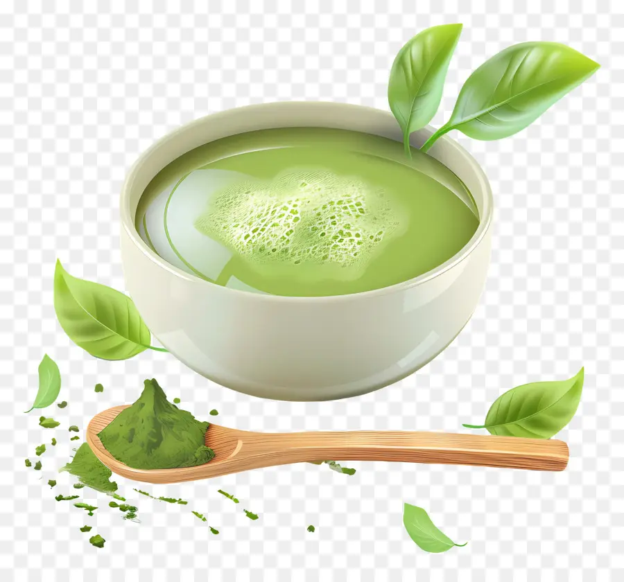 Chá Verde Matcha，Chá Verde PNG