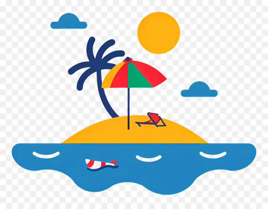 Logotipo Da Praia，Cena De Praia PNG