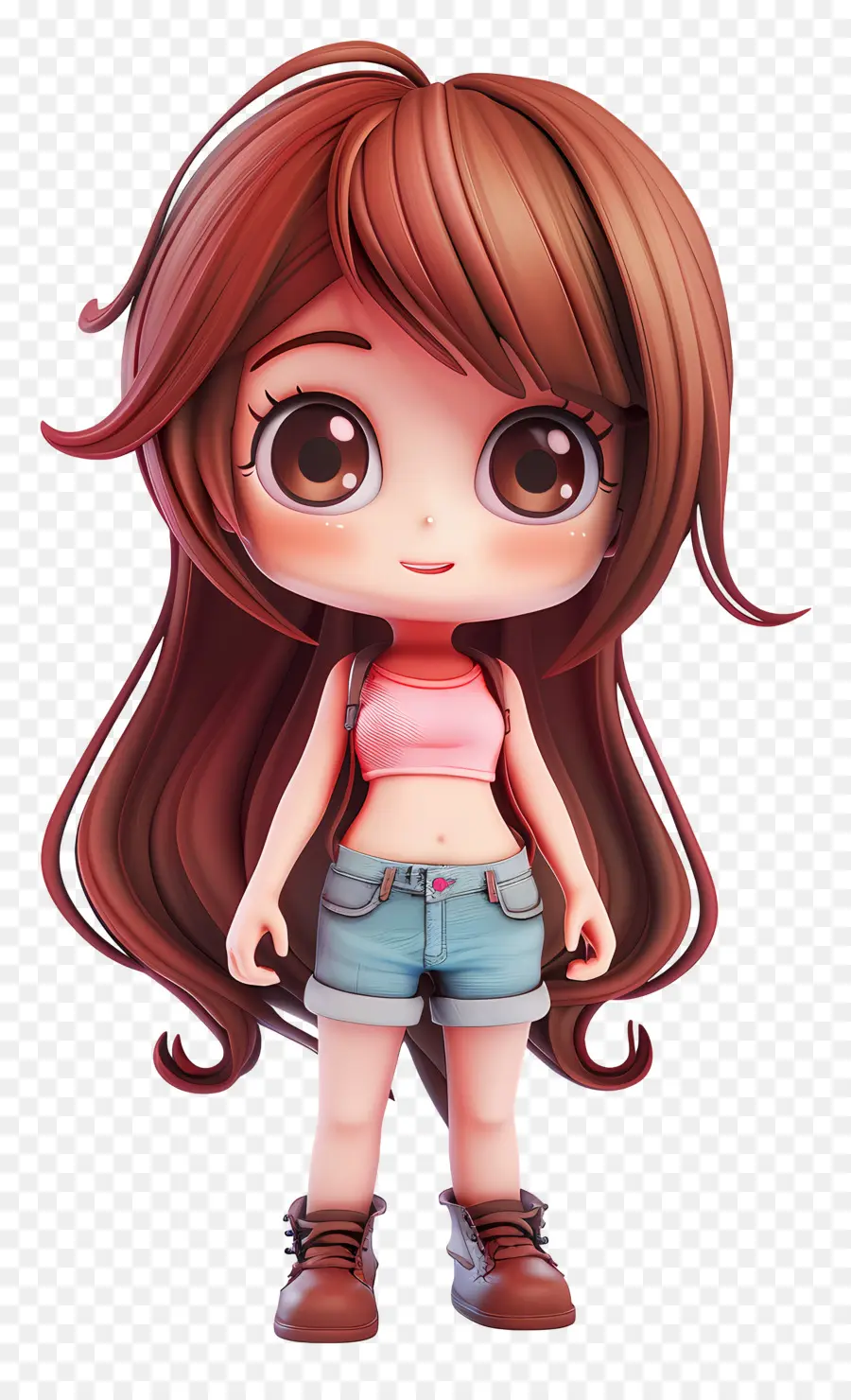 Garota Chibi，Bonitinho PNG