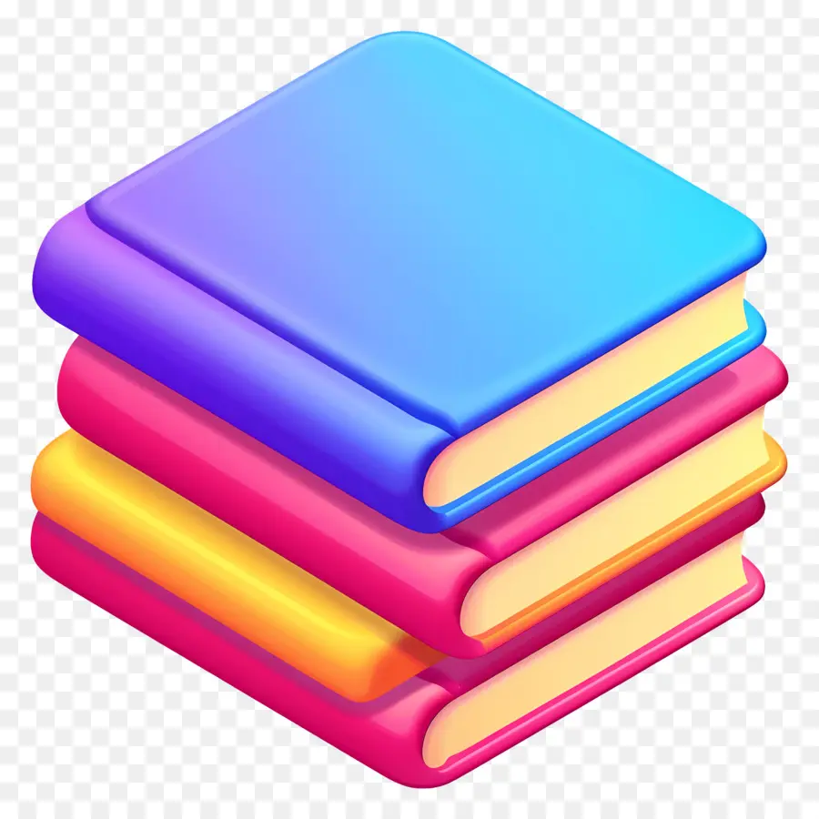 Logotipo Do Livro，Livros Coloridos PNG