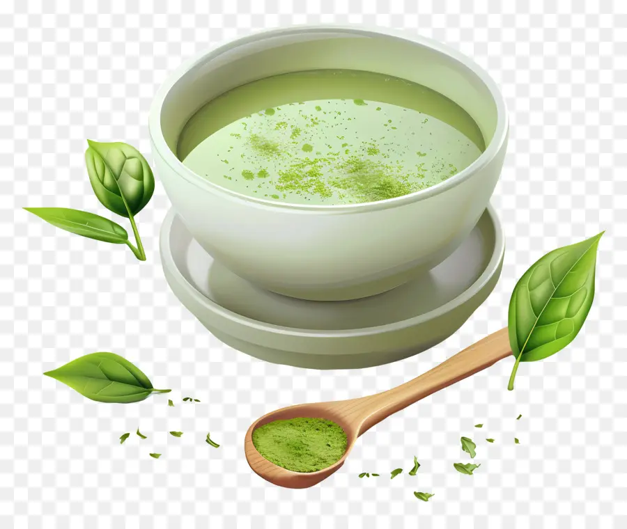 Chá Verde Matcha，Chá Verde PNG