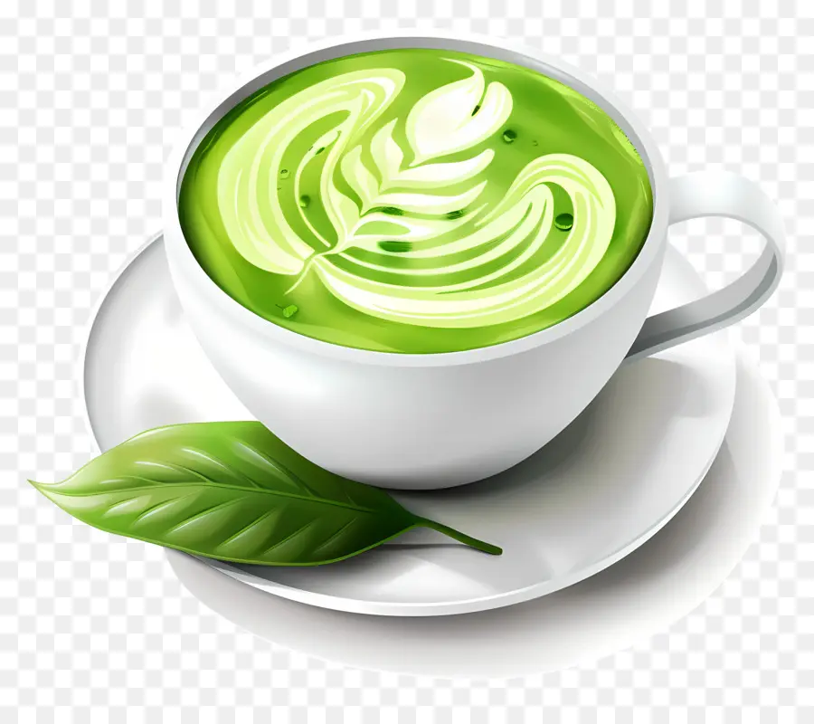 Chá Verde Matcha，Chá Verde PNG