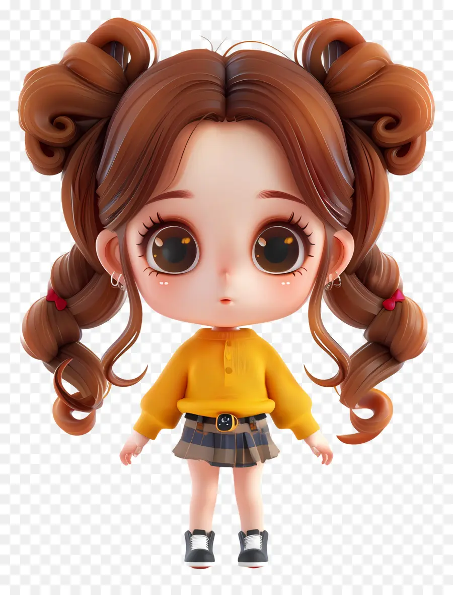 Garota Chibi，Boneca PNG