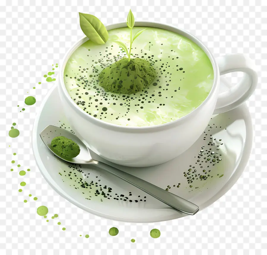 Chá Verde Matcha，Chá Verde PNG