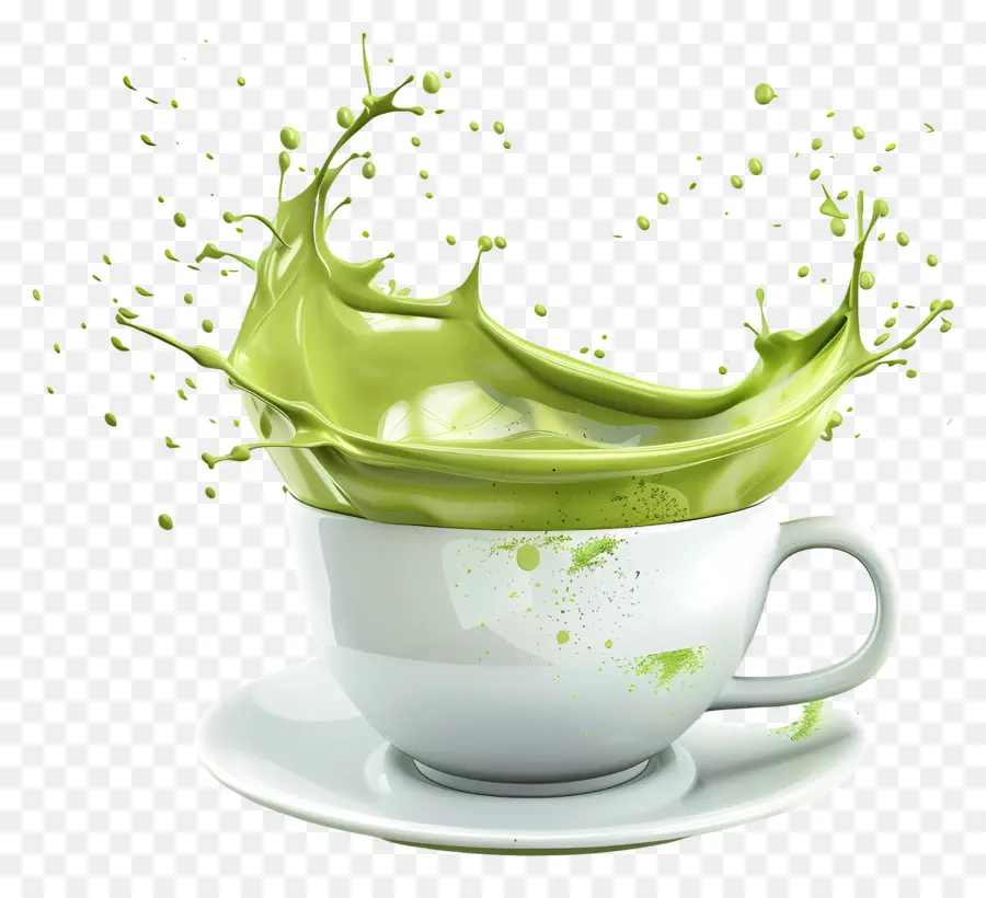 Chá Verde Matcha，Chá Verde PNG