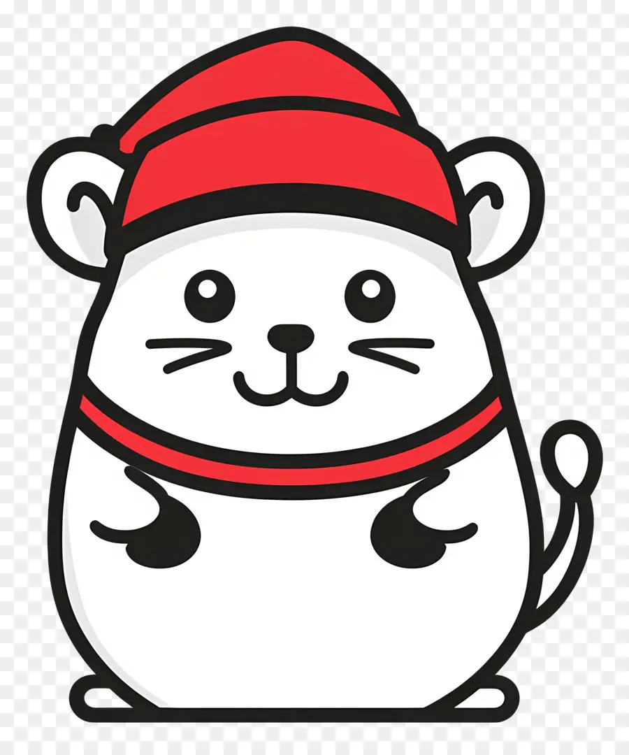 Hamster De Natal，Rato Fofo PNG