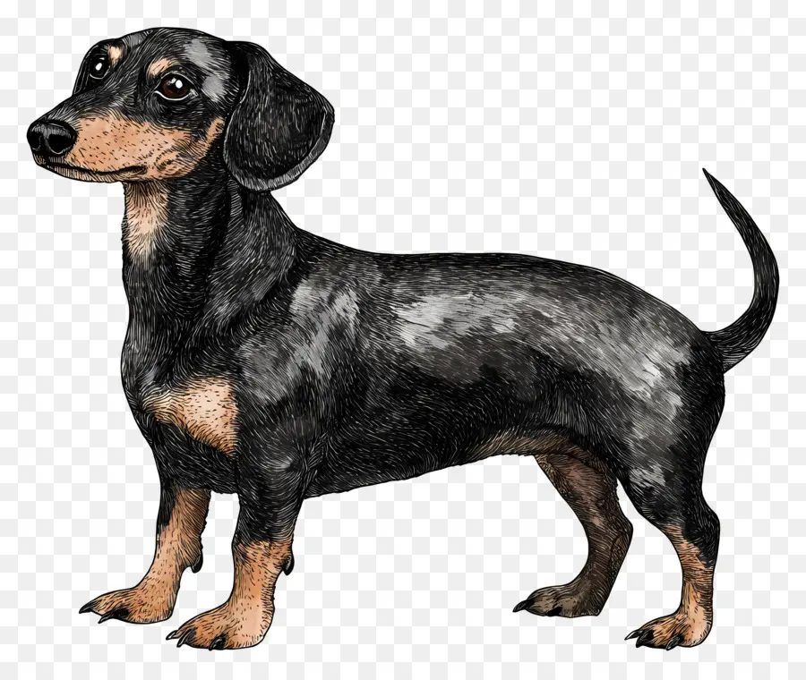 Cachorro Animado，Cachorro Dachshund PNG