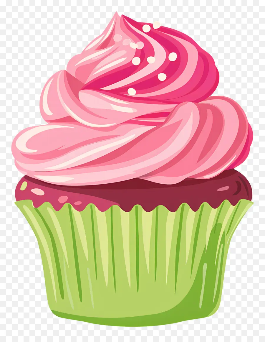 Cupcake Animado，Bolinho PNG