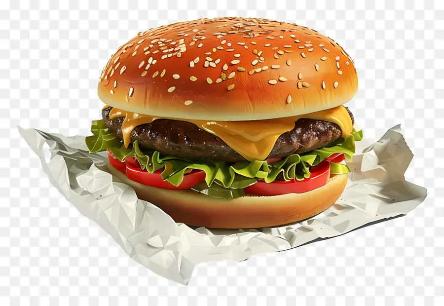 Hambúrguer Simples，X Burger PNG