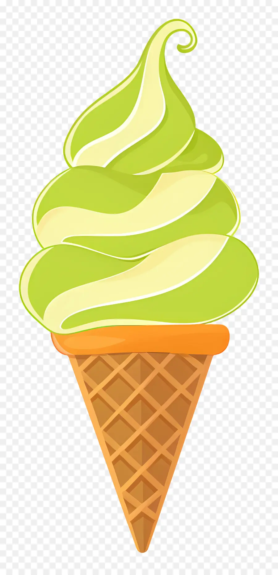 Sorvete Matcha，Casquinha De Sorvete PNG