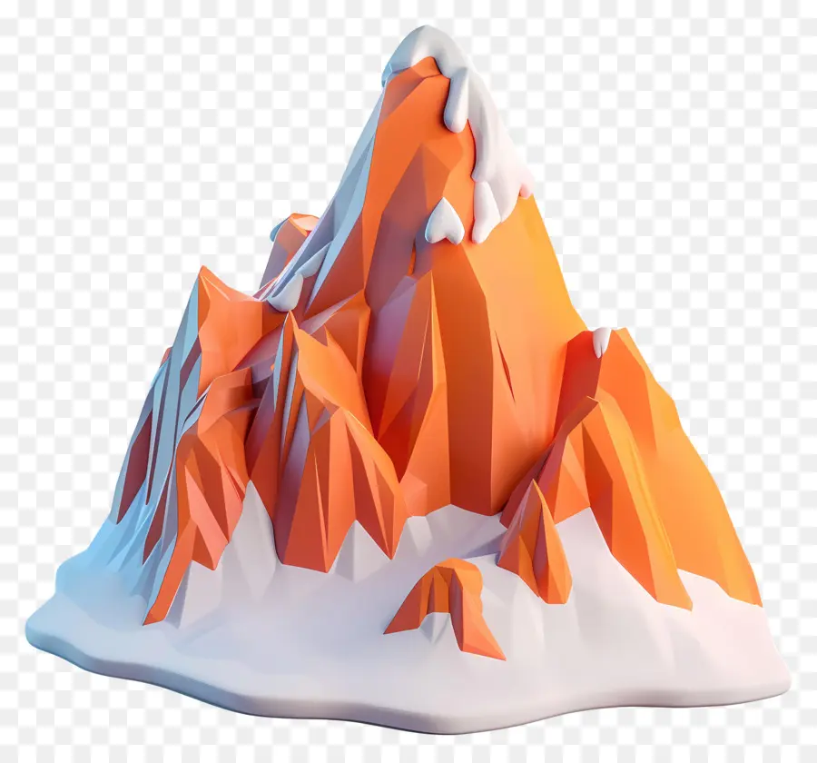 Montanha Dos Desenhos Animados，Iceberg PNG