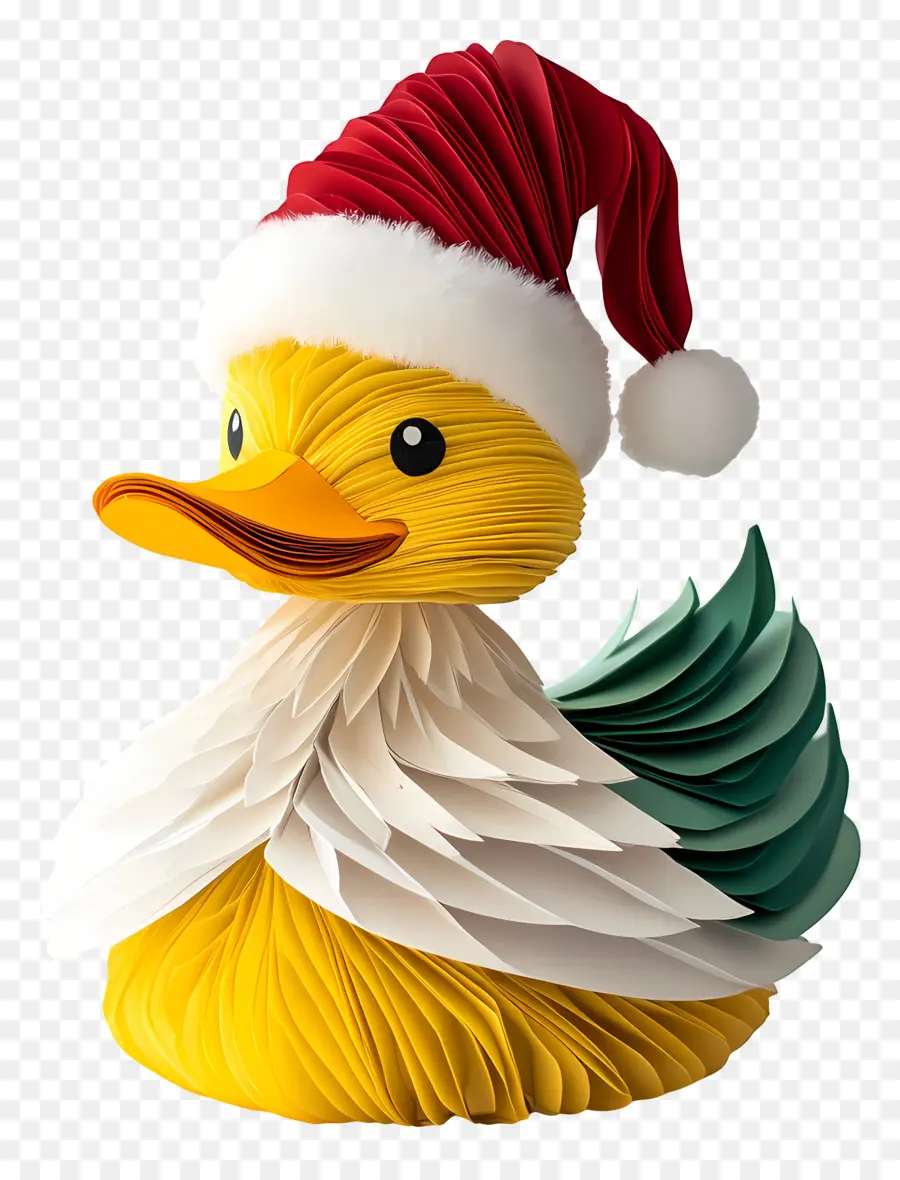 Pato De Natal，Pato De Papel PNG