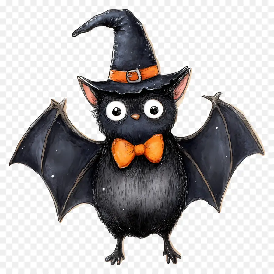 Morcegos De Halloween，Morcego Fofo PNG