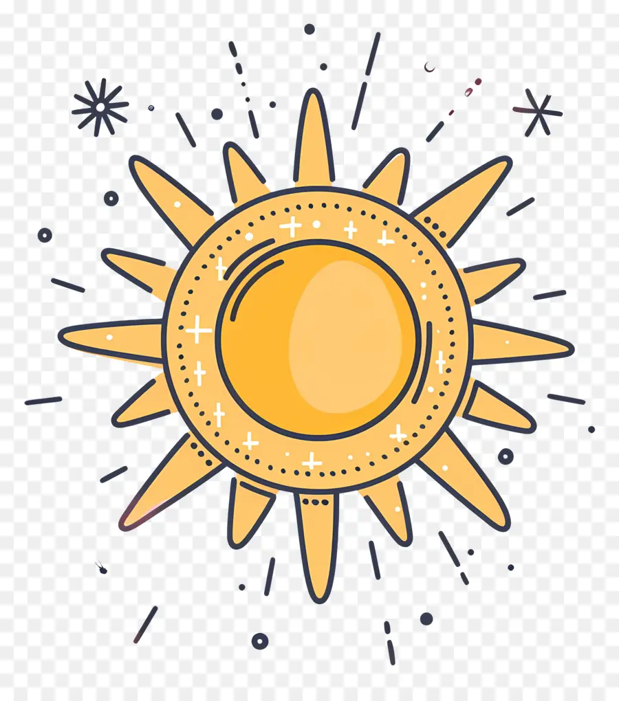 Logotipo Do Sol，Sol De Desenho Animado PNG