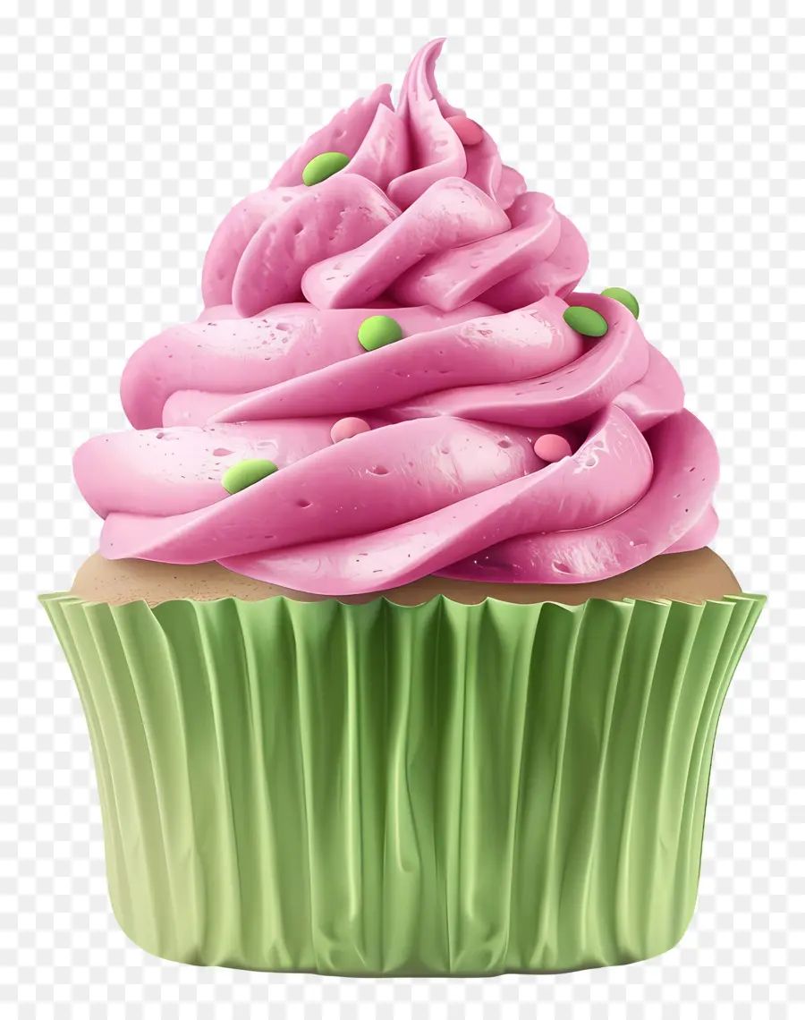 Cupcake Animado，Bolinho PNG