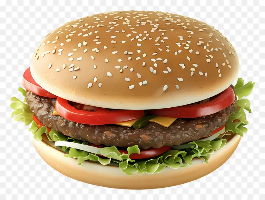 Hambúrguer Simples，X Burger PNG