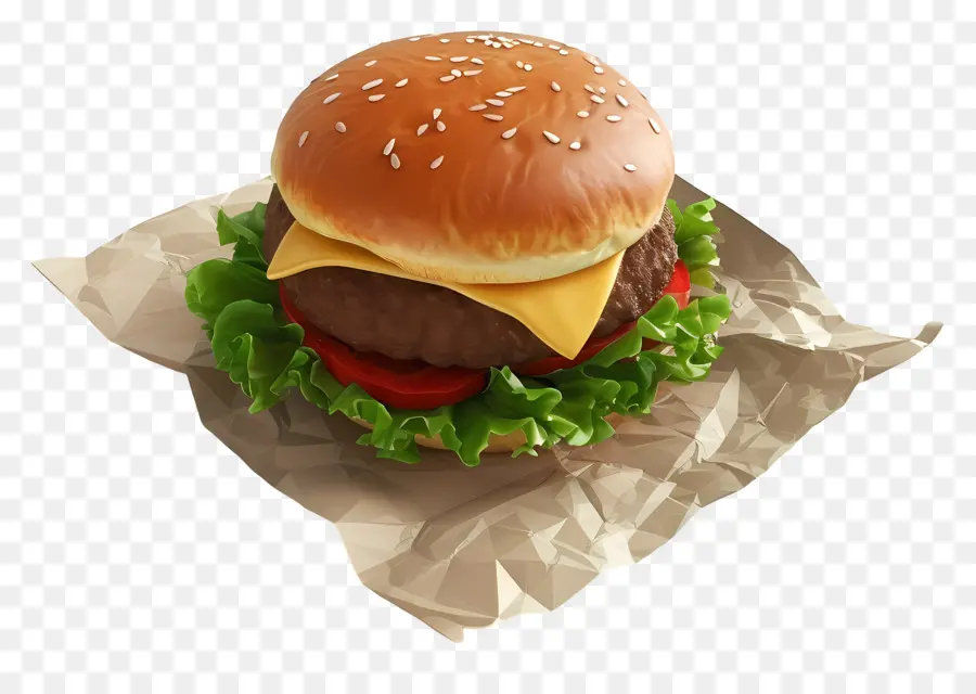 Hambúrguer Simples，X Burger PNG