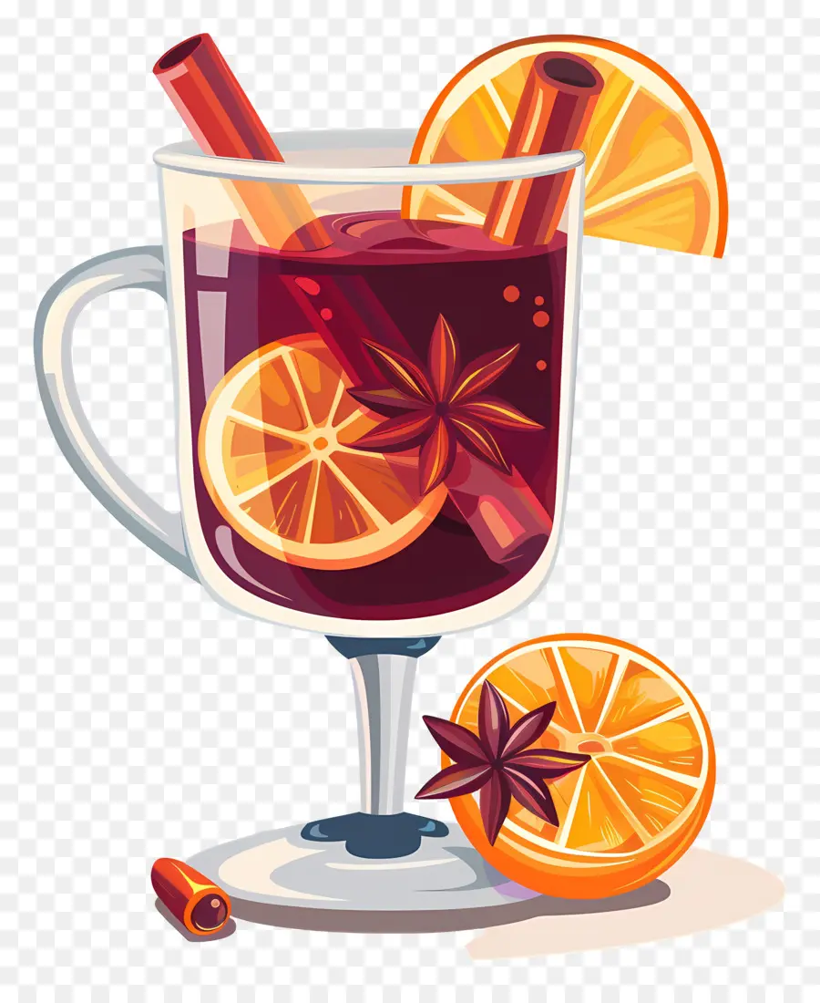 Vinho Quente De Natal，Vinho Quente PNG