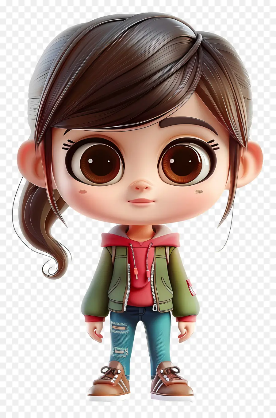 Garota Chibi，Garota Dos Desenhos Animados PNG