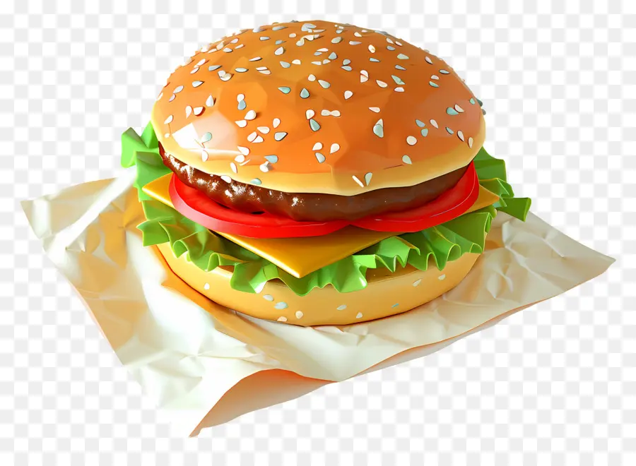 Hambúrguer Simples，X Burger PNG