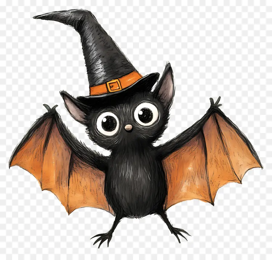 Morcegos De Halloween，Morcego Fofo PNG