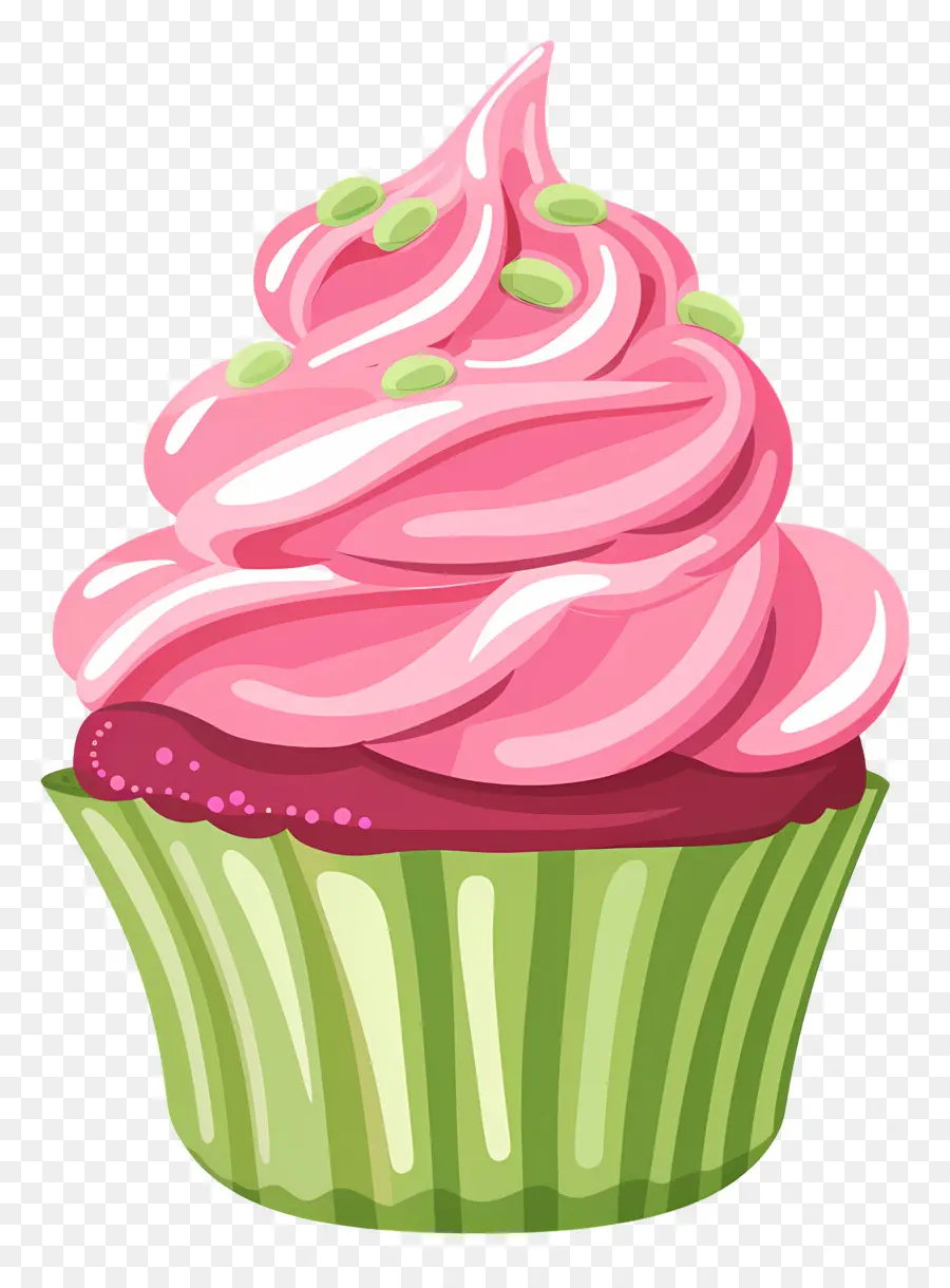 Cupcake Animado，Bolinho PNG