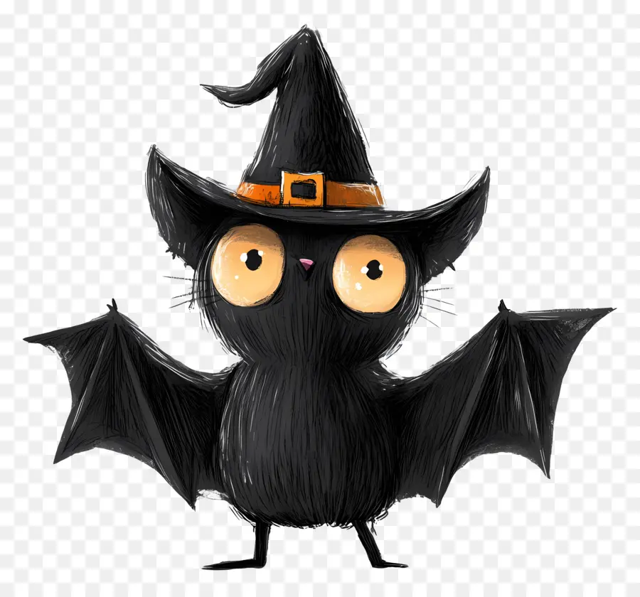 Morcegos De Halloween，Morcego Fofo PNG