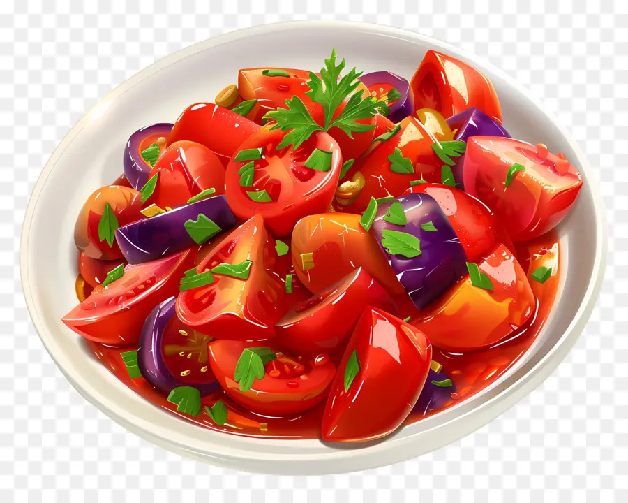 Comida Africana，Tigela De Salada Colorida PNG