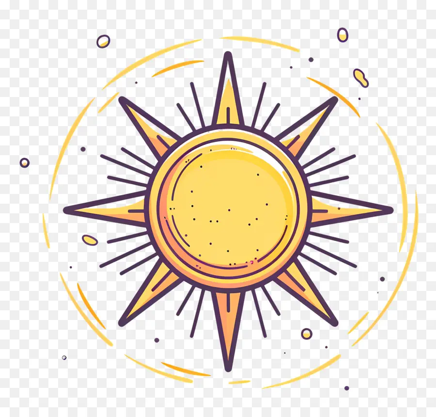 Logotipo Do Sol，Sol De Desenho Animado PNG