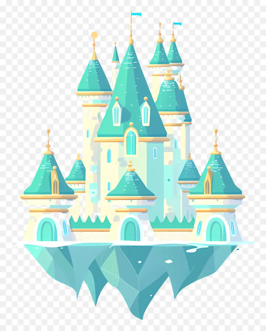 Castelo Da Disney，Castelo De Gelo PNG