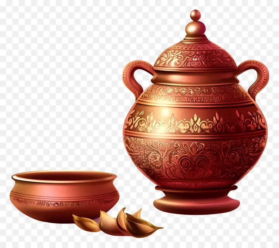 Karva Chauth，Vasos Decorativos PNG