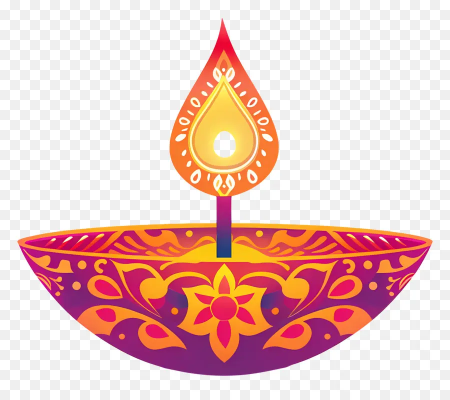 Diwali Diya，Diy Decorativo PNG