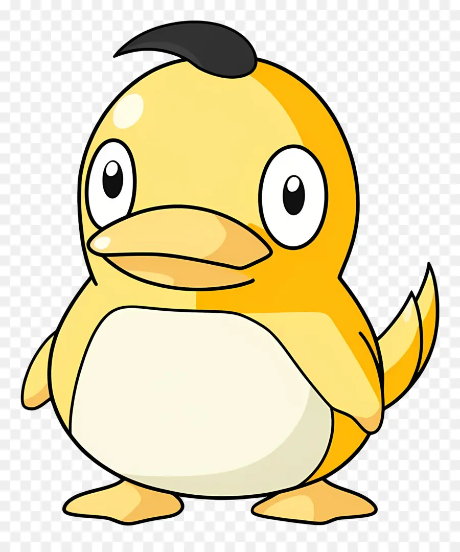 Pato De Desenho Animado，Pato Amarelo PNG