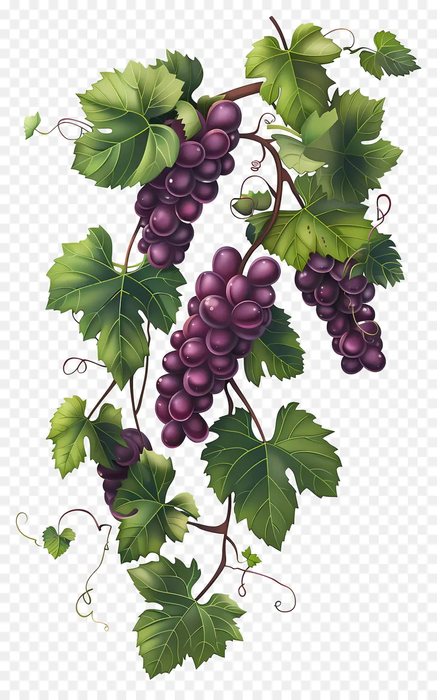 Videira，Uvas PNG