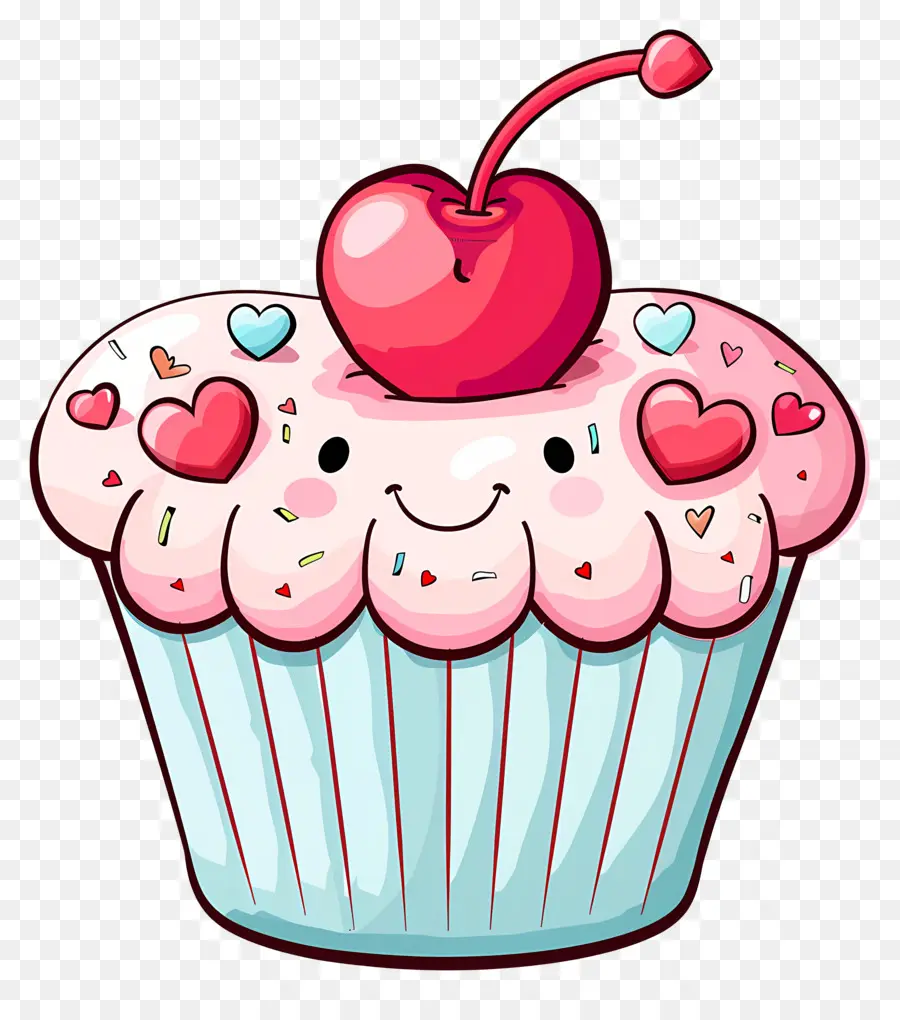 Cupcake Dos Namorados，Bolinho Fofo PNG