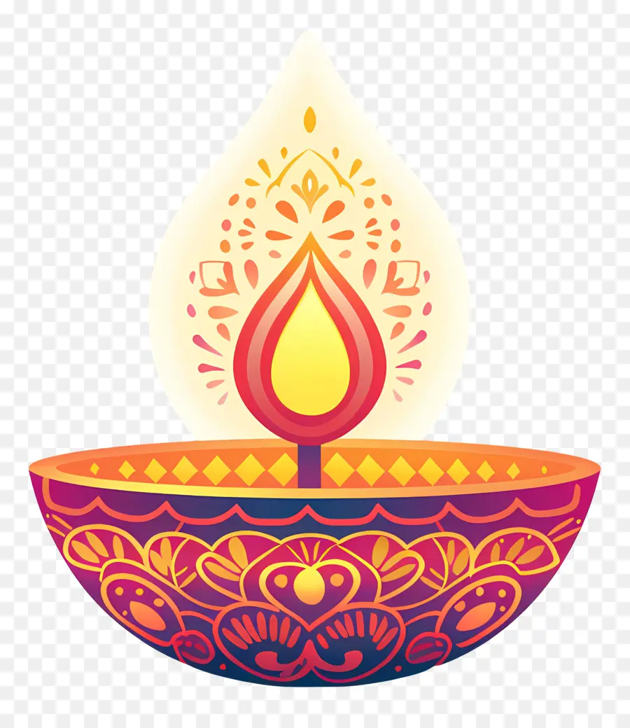 Diwali Diya，Diy Decorativo PNG