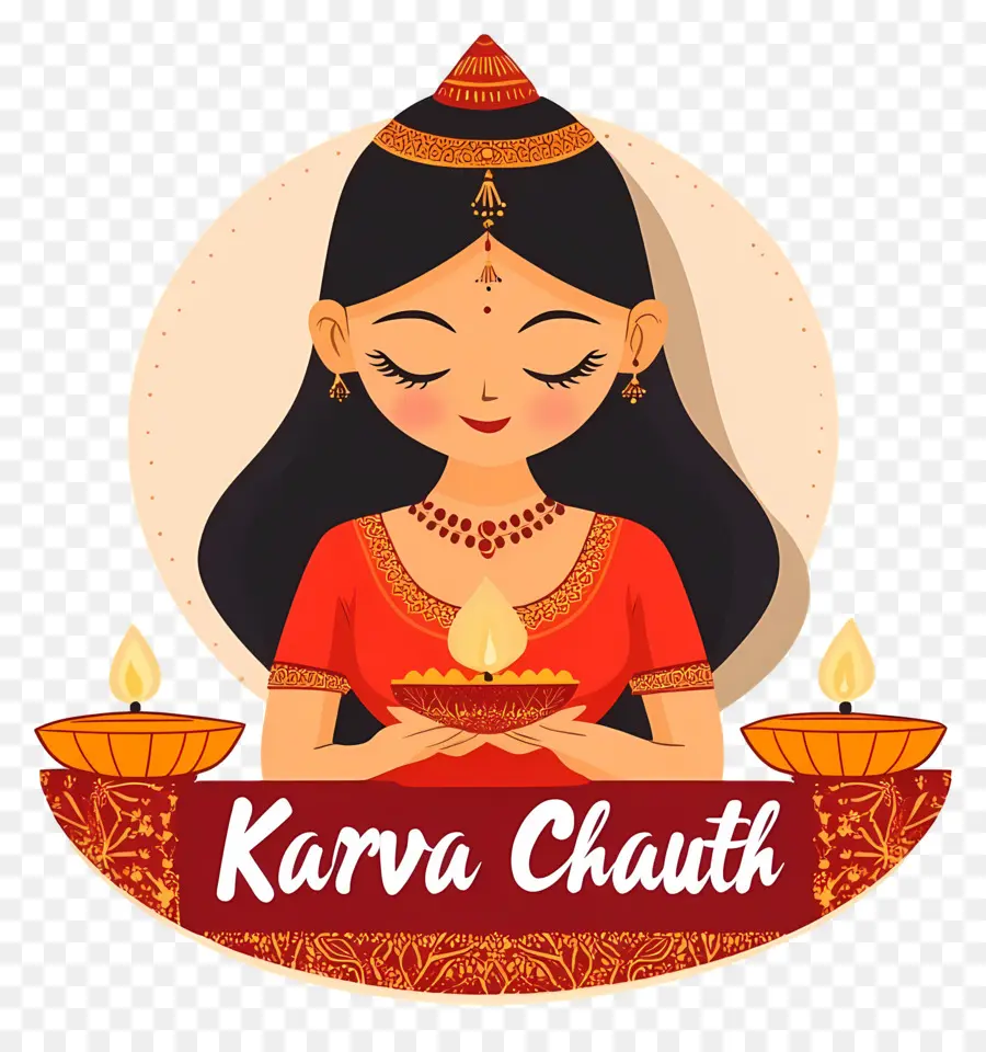 Karva Chauth，Mulher Karva Chauth PNG