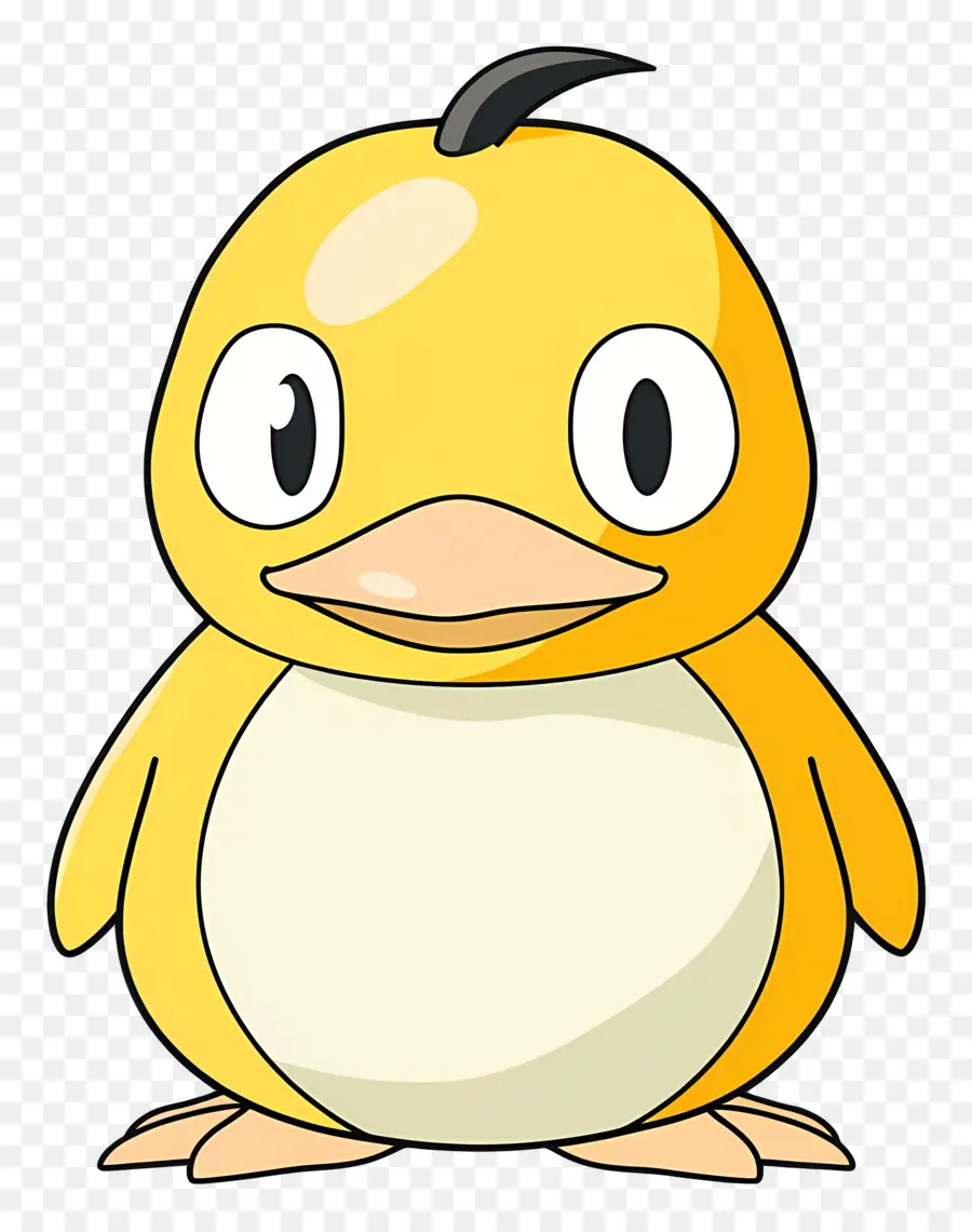 Pato De Desenho Animado，Pato Amarelo PNG