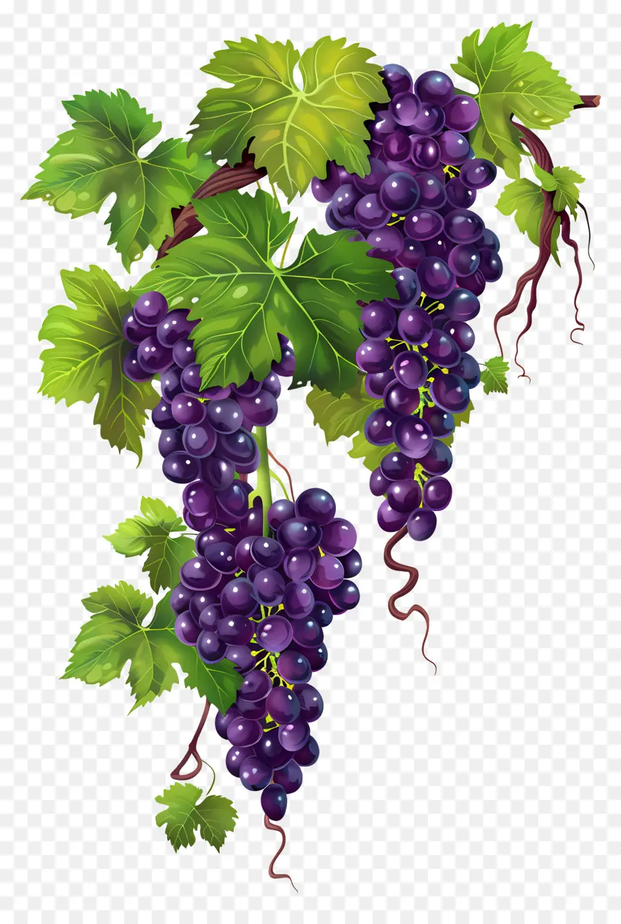 Videira，Uvas PNG