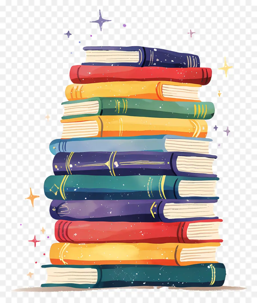 Pilha De Livros，Livros PNG