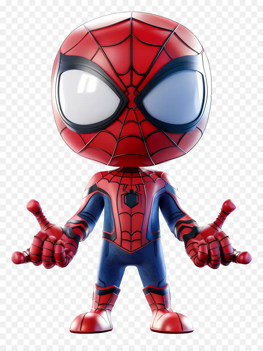 Homem Aranha Fofo，Homem Aranha Chibi PNG