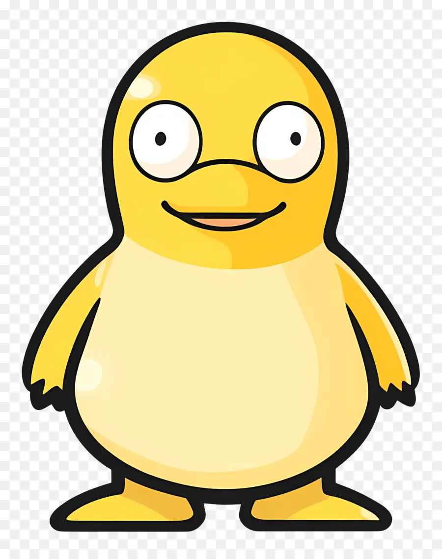 Pato De Desenho Animado，Pato Amarelo PNG