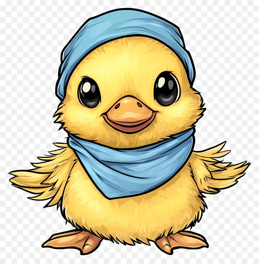 Pato De Desenho Animado，Patinho Fofo PNG