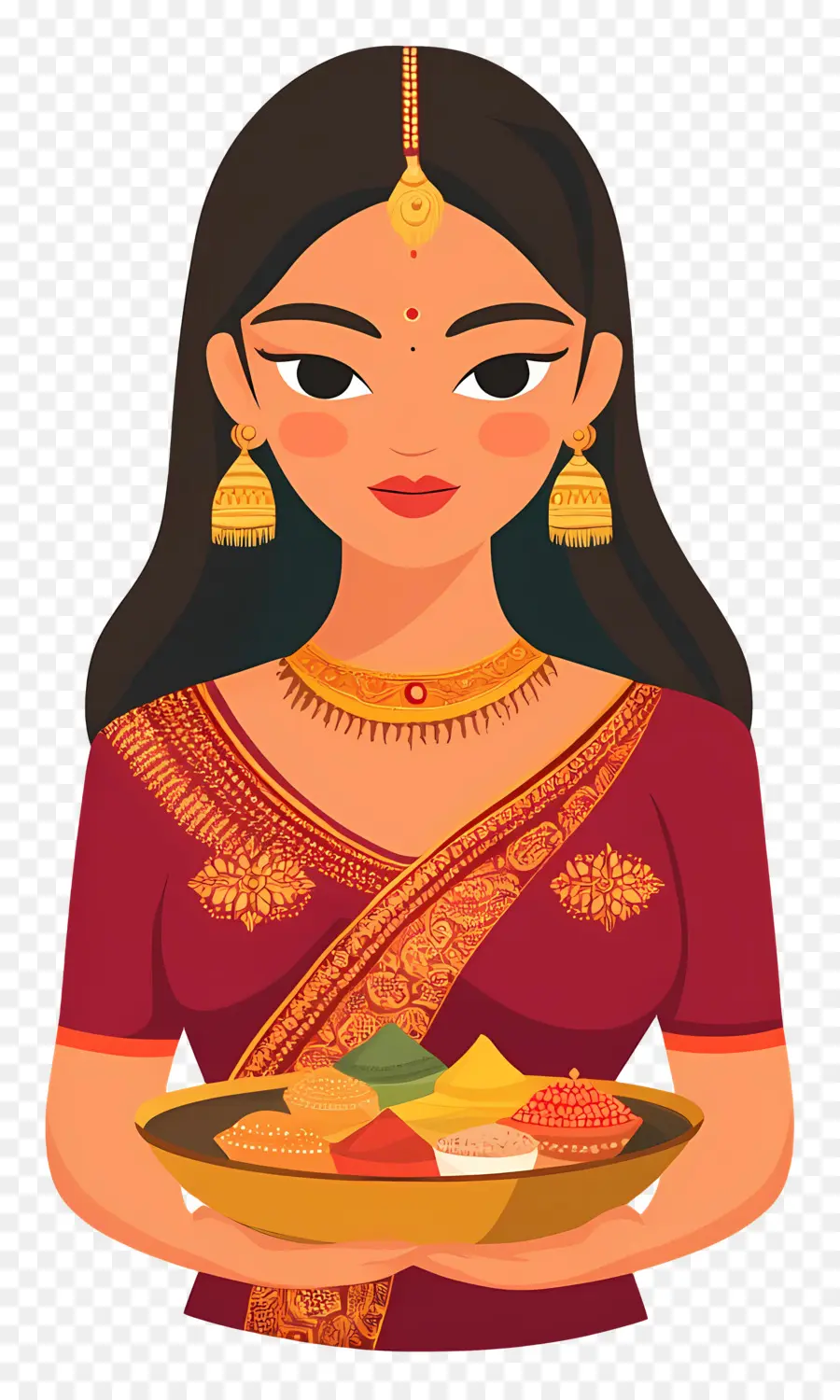 Karva Chauth，Mulher Tradicional PNG